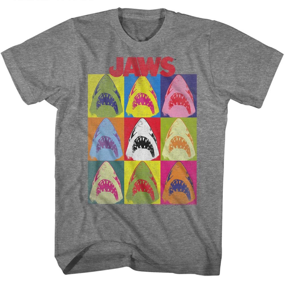 Jaws - Jawhol - Short Sleeve - Heather - Adult - T-Shirt