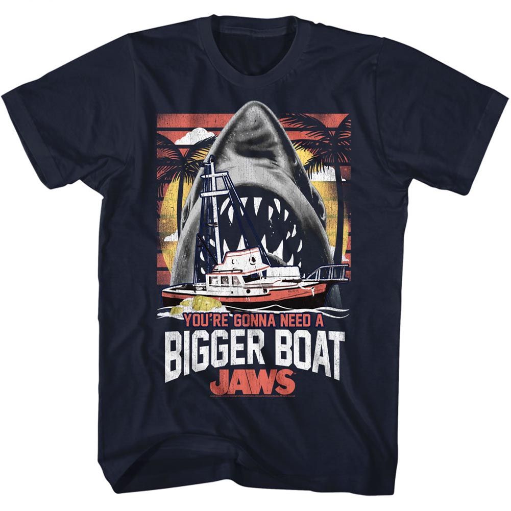 Jaws - You're Gonna Need A Bigger Boat - Short Sleeve - Adult - T-Shirt
