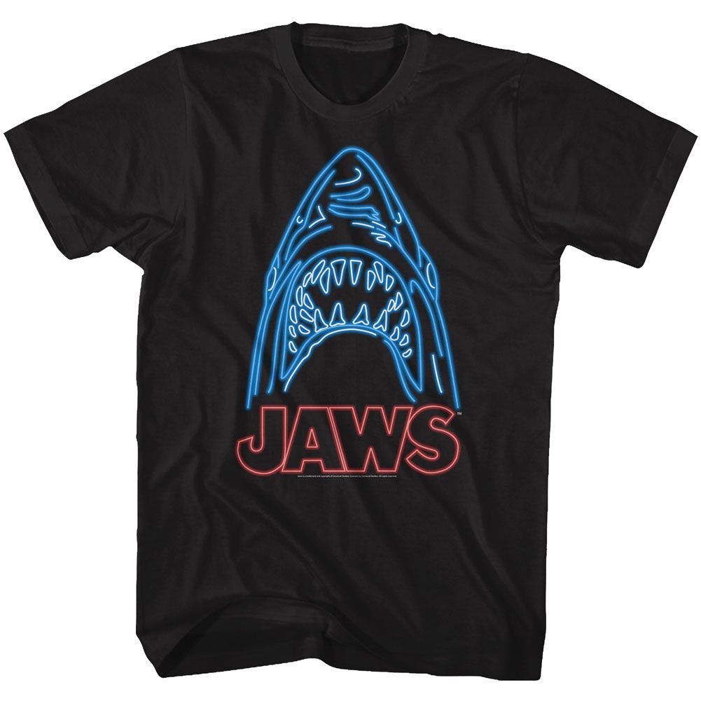 Jaws - Neon - Short Sleeve - Adult - T-Shirt