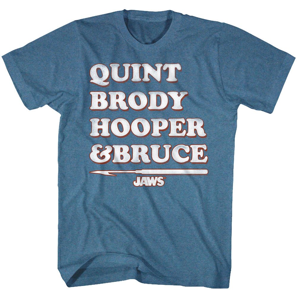 Jaws - Legends - Short Sleeve - Heather - Adult - T-Shirt
