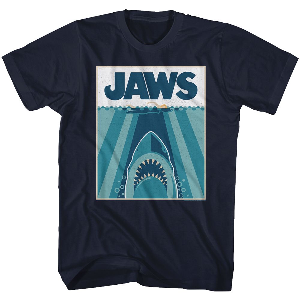 Jaws - Abstract - Short Sleeve - Adult - T-Shirt
