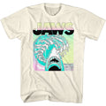 Jaws - Neon Waves 2 - Short Sleeve - Adult - T-Shirt