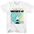 Jaws - Neon Waves - Short Sleeve - Adult - T-Shirt