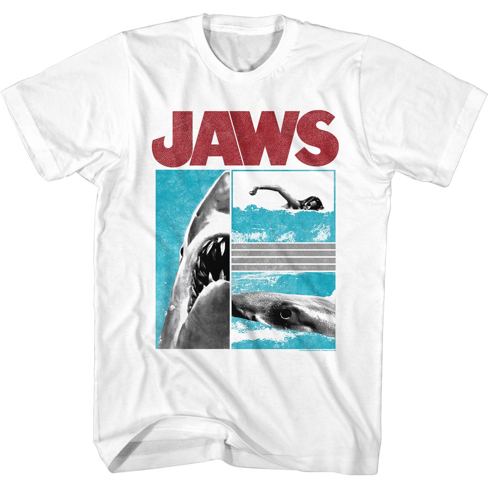 Jaws - Panels - Short Sleeve - Adult - T-Shirt