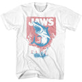 Jaws - Shark & Boat Fire - Short Sleeve - Adult - T-Shirt