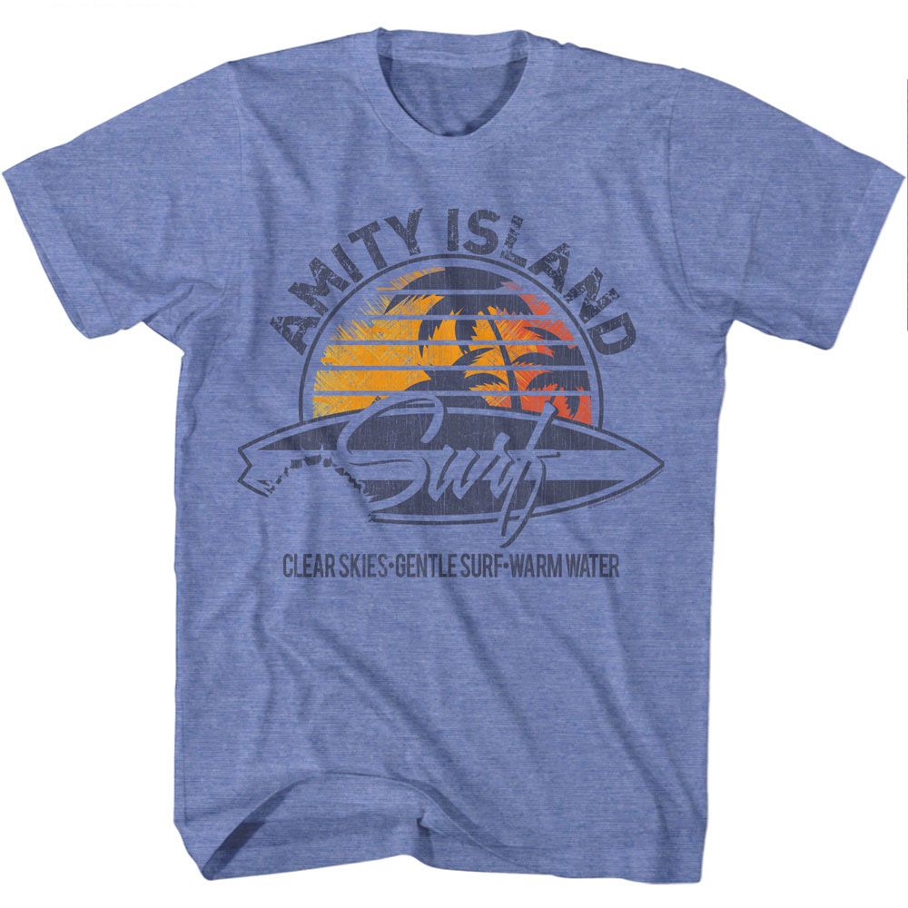Jaws - Amity Island Surf - Short Sleeve - Adult - T-Shirt