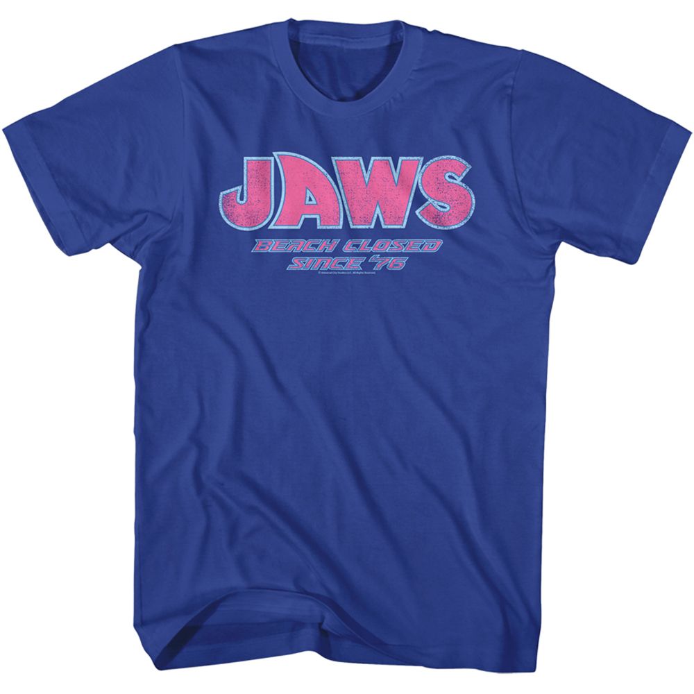 Jaws - Beach Closed 2 - Short Sleeve - Adult - T-Shirt