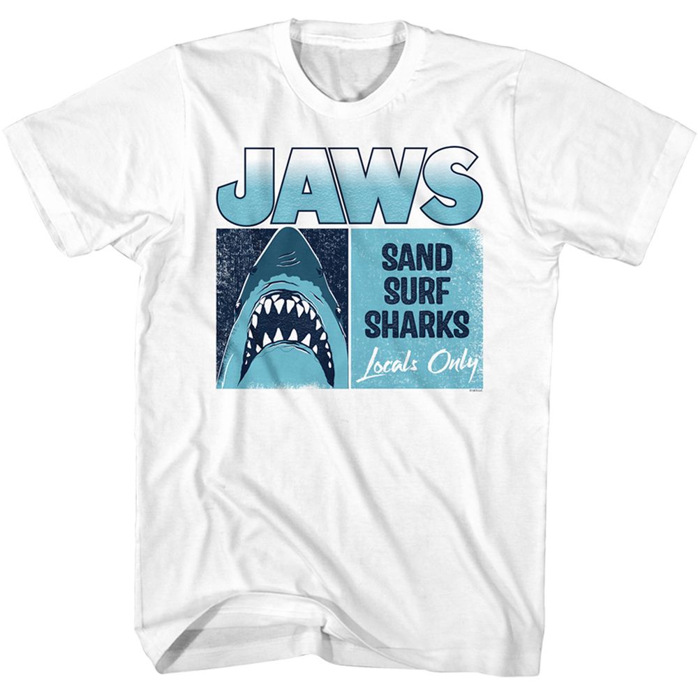 Jaws - Locals Only - Short Sleeve - Adult - T-Shirt
