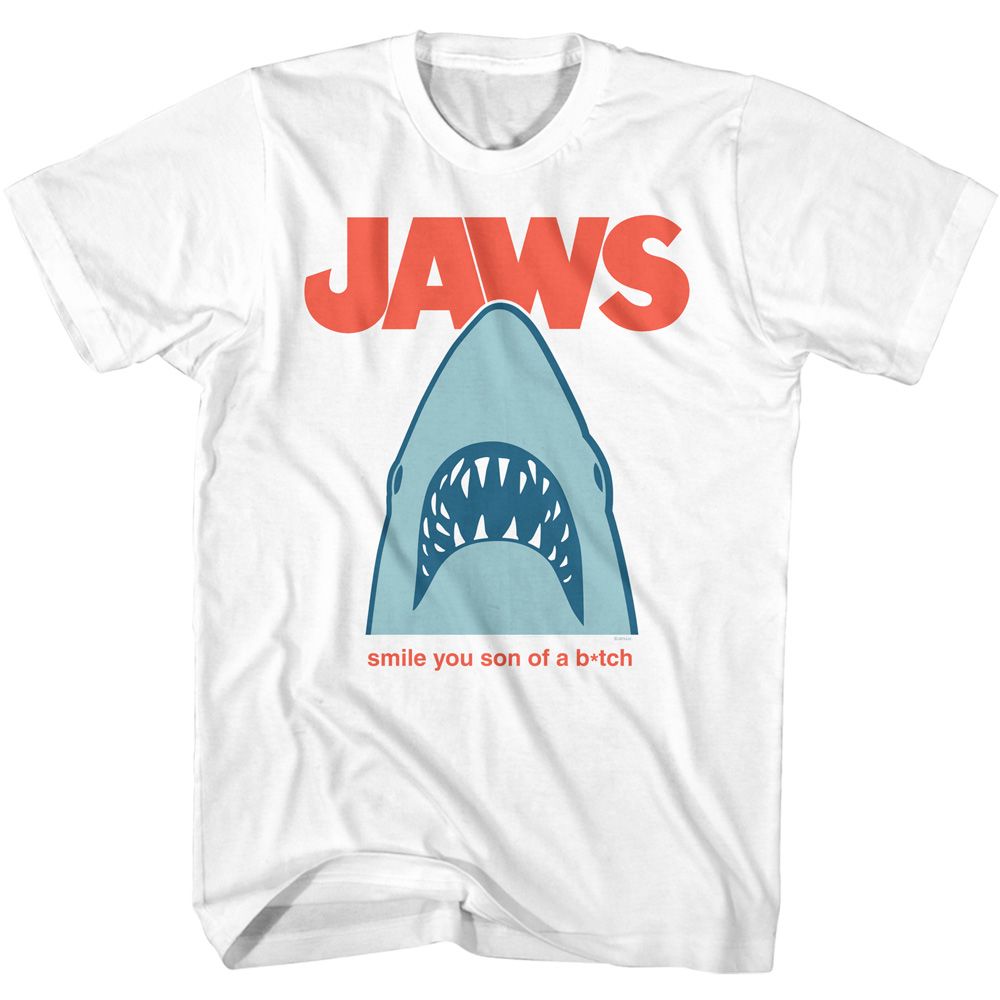 Jaws - Minimal Smile SOB - Short Sleeve - Adult - T-Shirt