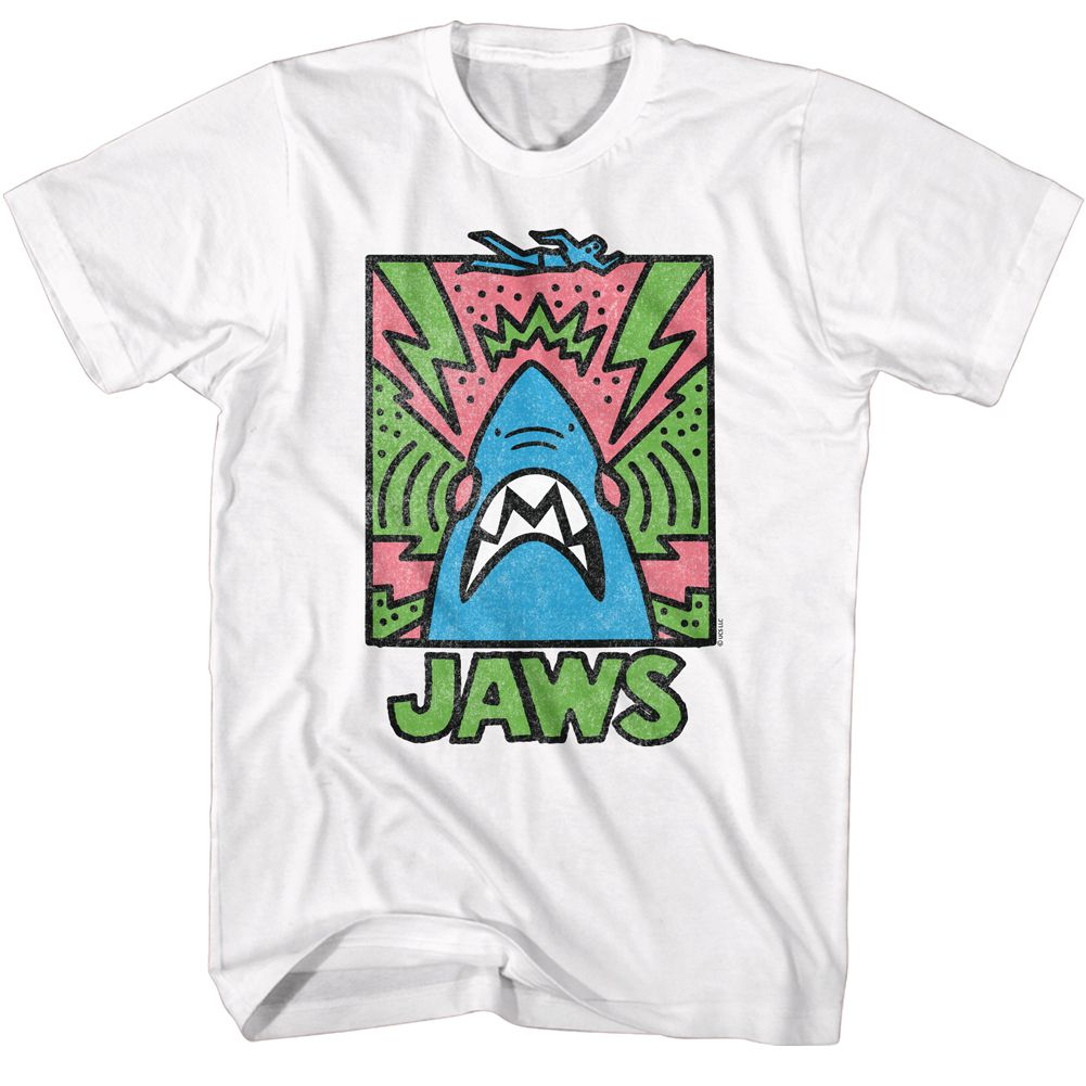 Jaws - Abstract Doodle - Short Sleeve - Adult - T-Shirt