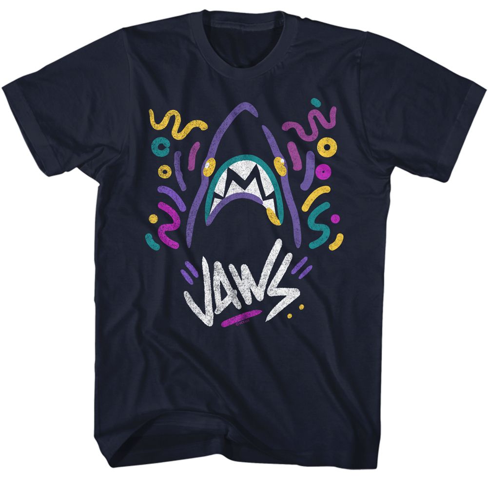Jaws - Doodles - Short Sleeve - Adult - T-Shirt