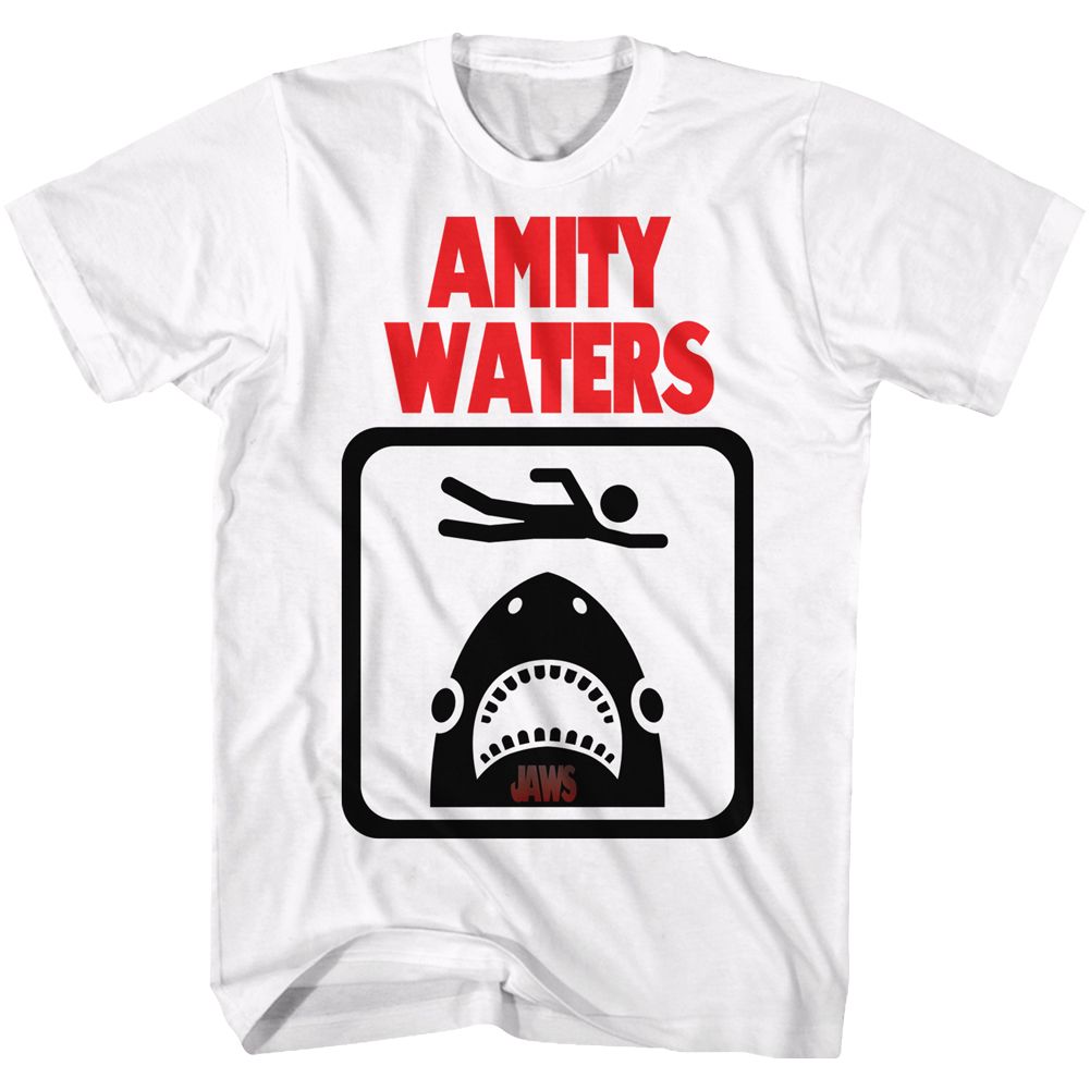 Jaws - Amity Waters - Short Sleeve - Adult - T-Shirt