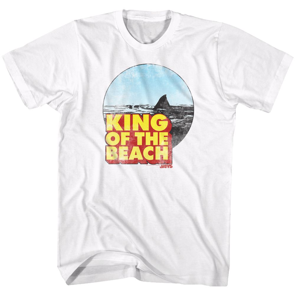 Jaws - King Of The Beach - Short Sleeve - Adult - T-Shirt