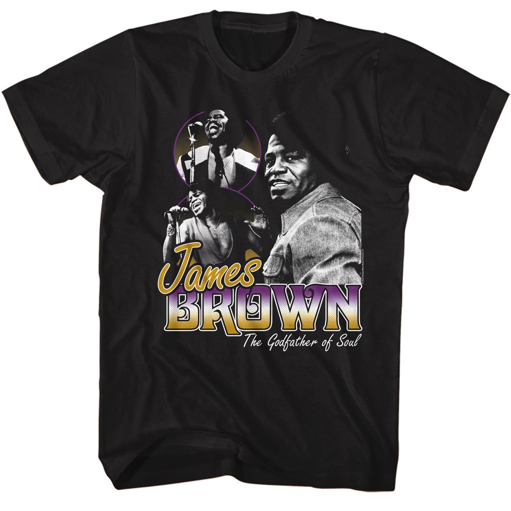 James Brown - Of Soul - Short Sleeve - Adult - T-Shirt