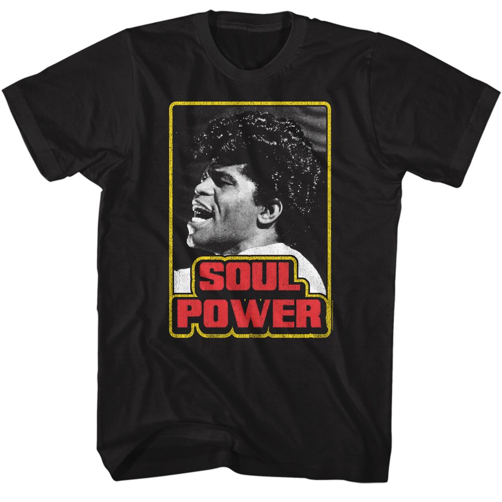 James Brown - Soul Power - Short Sleeve - Adult - T-Shirt
