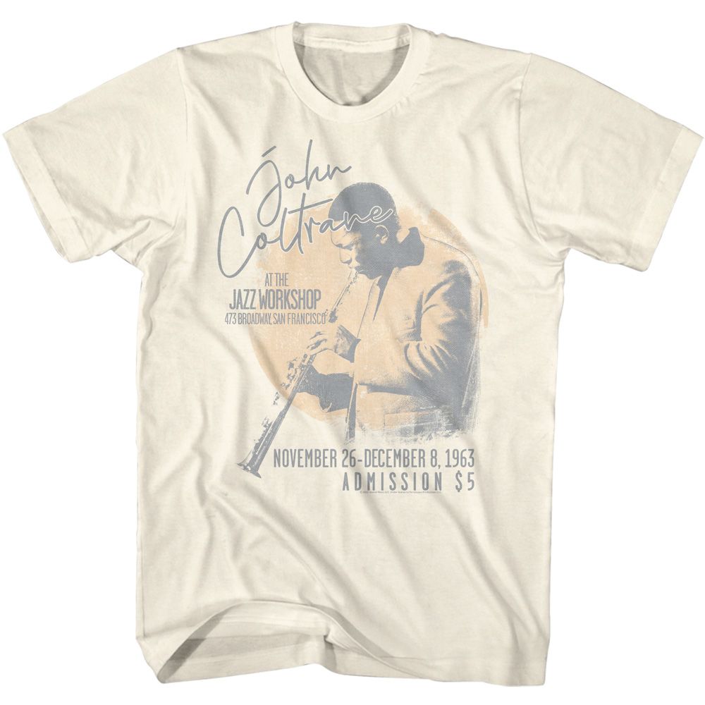 John Coltrane - At The Jazz Workshop - Short Sleeve - Adult - T-Shirt