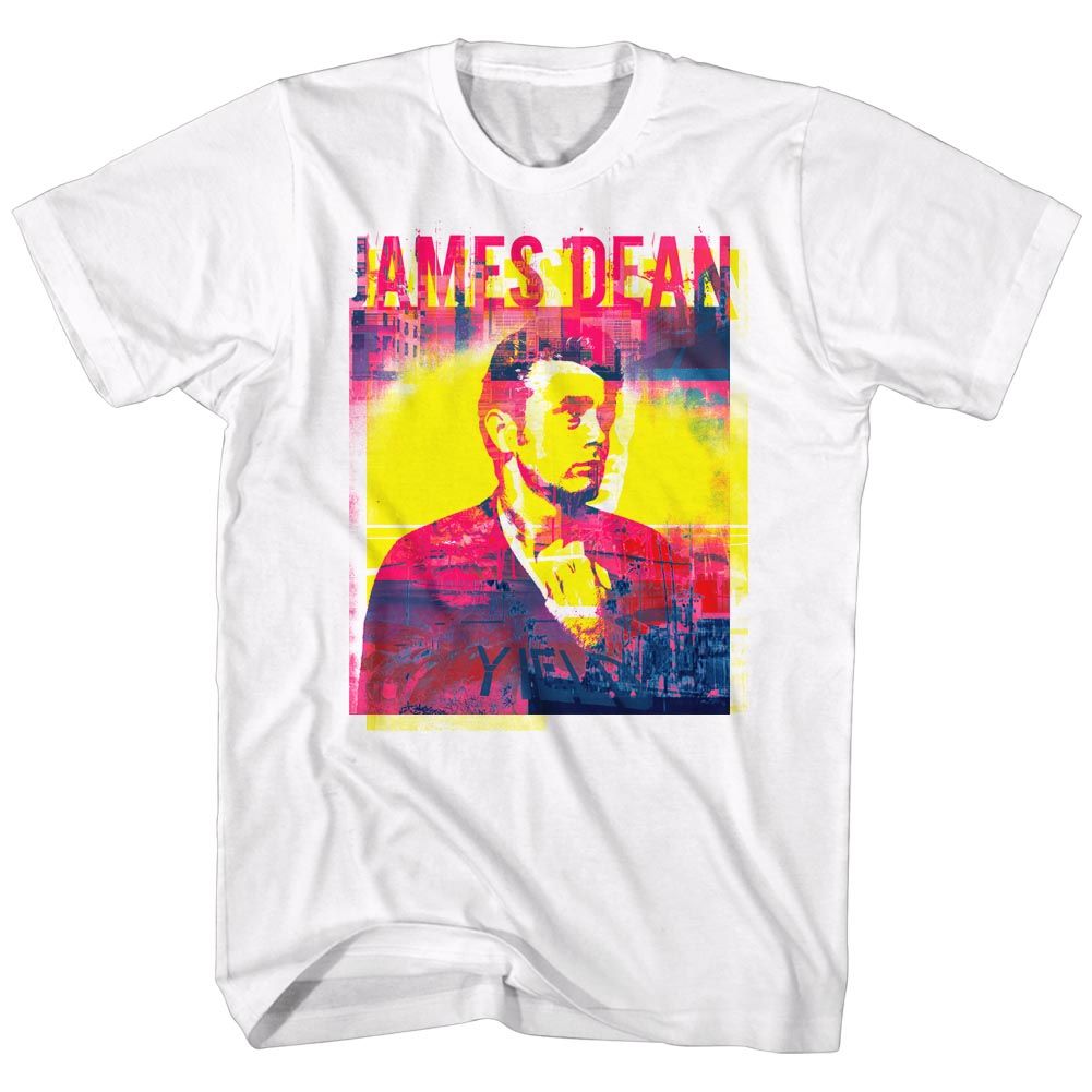 James Dean - Pink Blue - Short Sleeve - Adult - T-Shirt