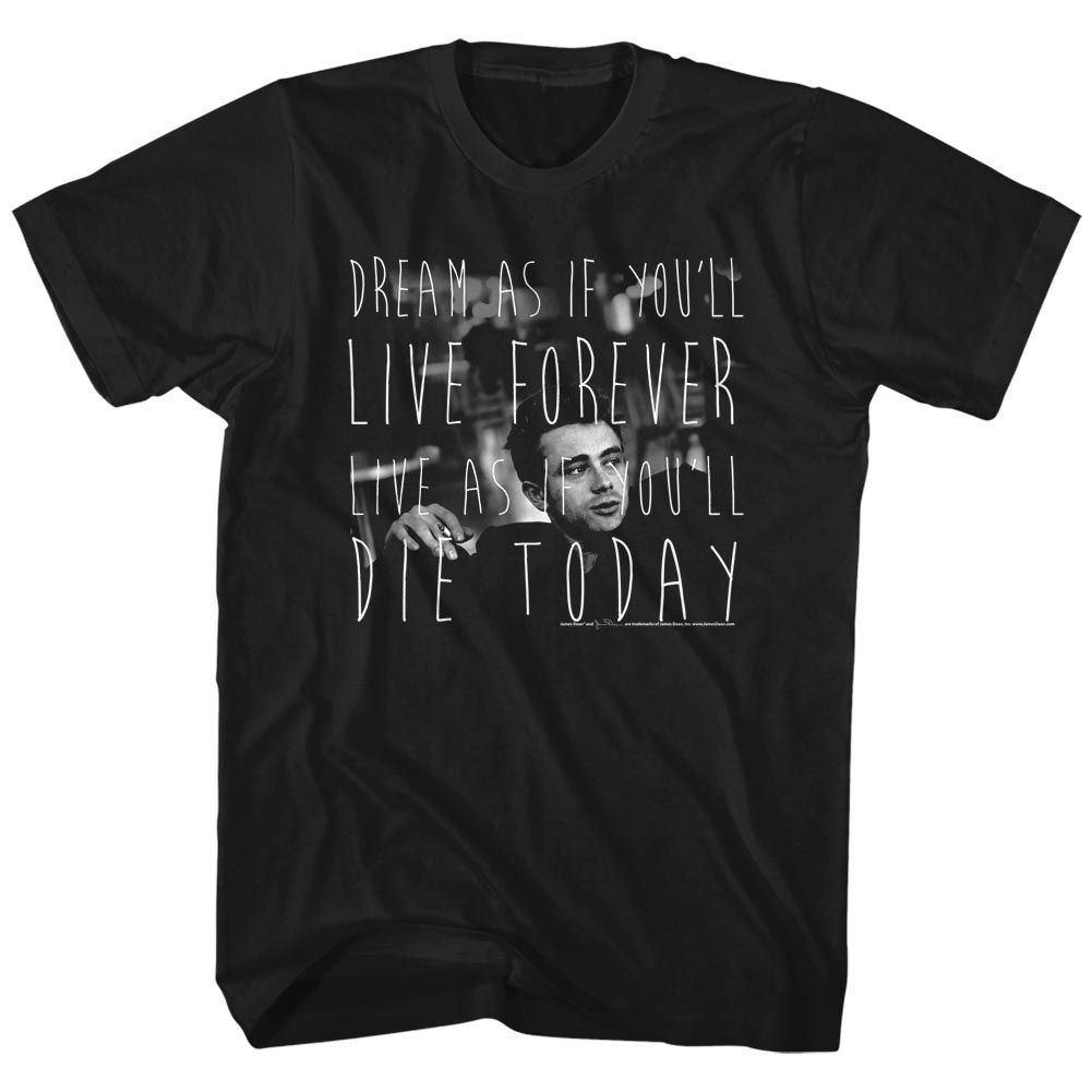 James Dean - Die Today - Short Sleeve - Heather - Adult - T-Shirt