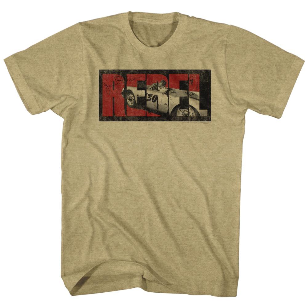 James Dean - Rebel - Short Sleeve - Heather - Adult - T-Shirt