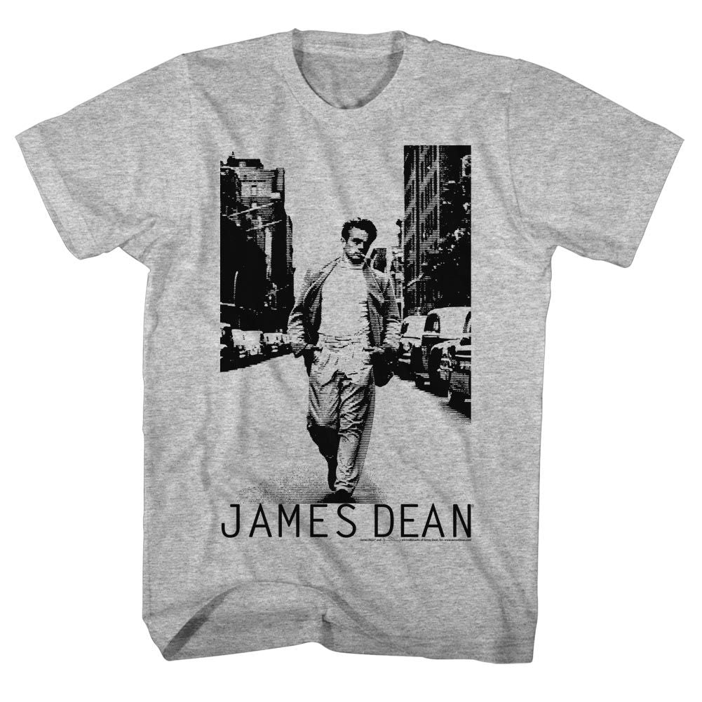 James Dean - Walk Walk - Short Sleeve - Heather - Adult - T-Shirt