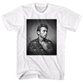 James Dean - Flower Print - Short Sleeve - Adult - T-Shirt