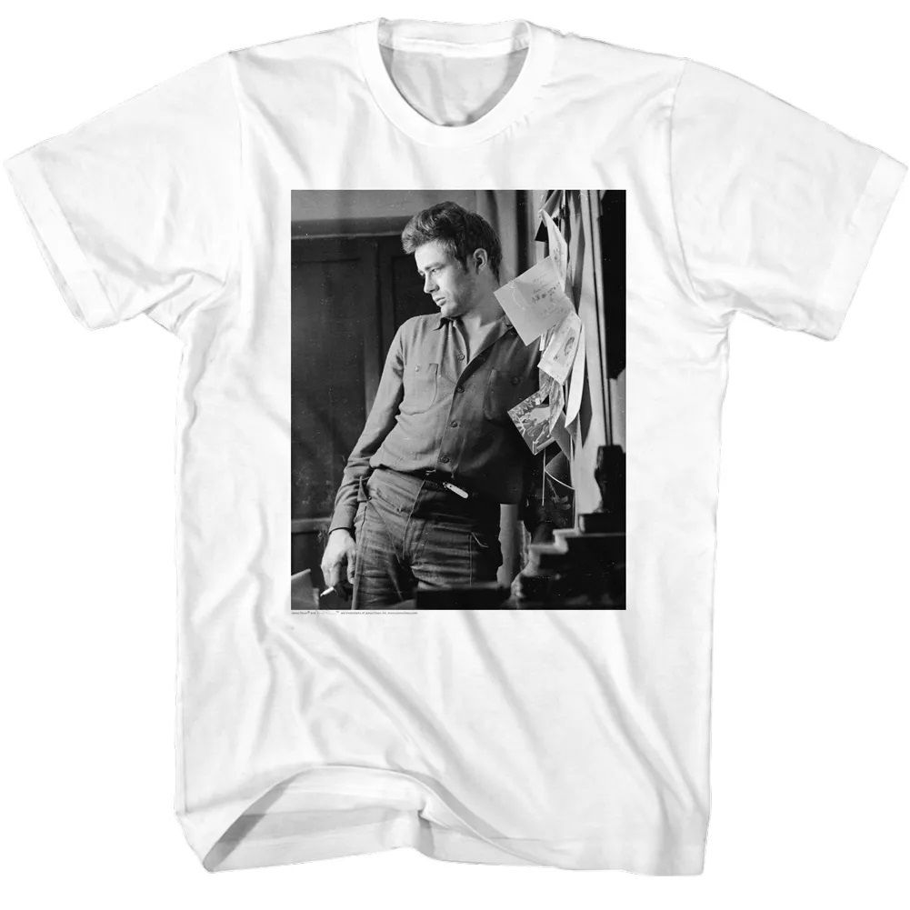 James Dean - Cool Lean 2 - Short Sleeve - Adult - T-Shirt