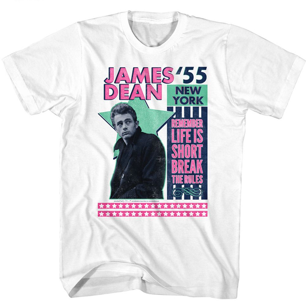 James Dean - Stars - Short Sleeve - Adult - T-Shirt