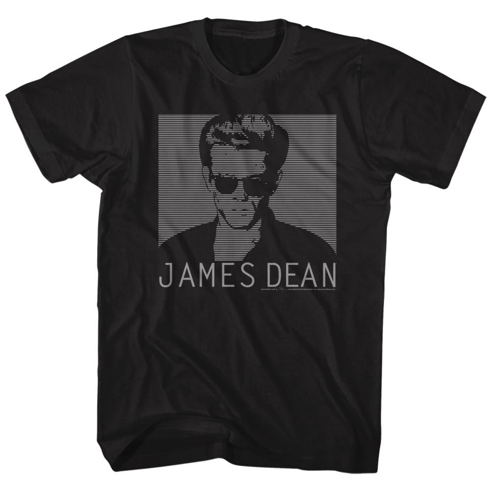 James Dean - Striped Up Dean - Short Sleeve - Adult - T-Shirt
