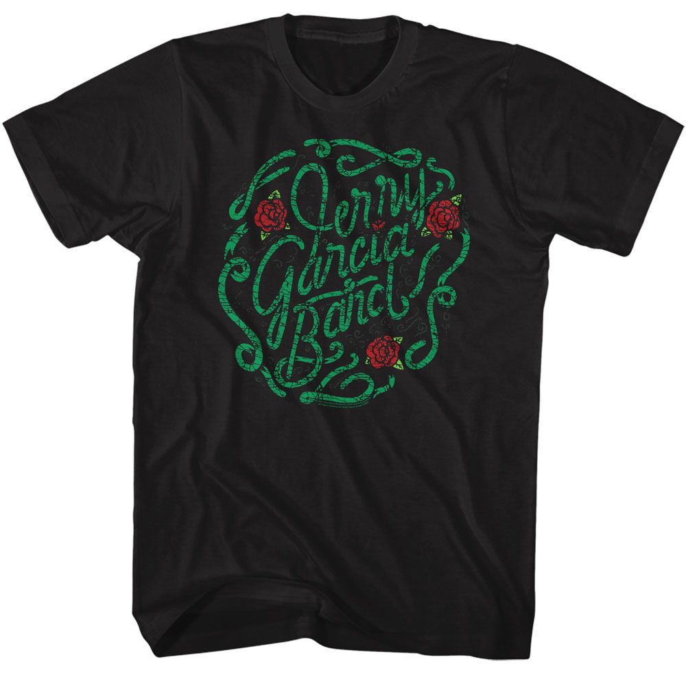 Jerry Garcia - Vine Text - Short Sleeve - Adult - T-Shirt