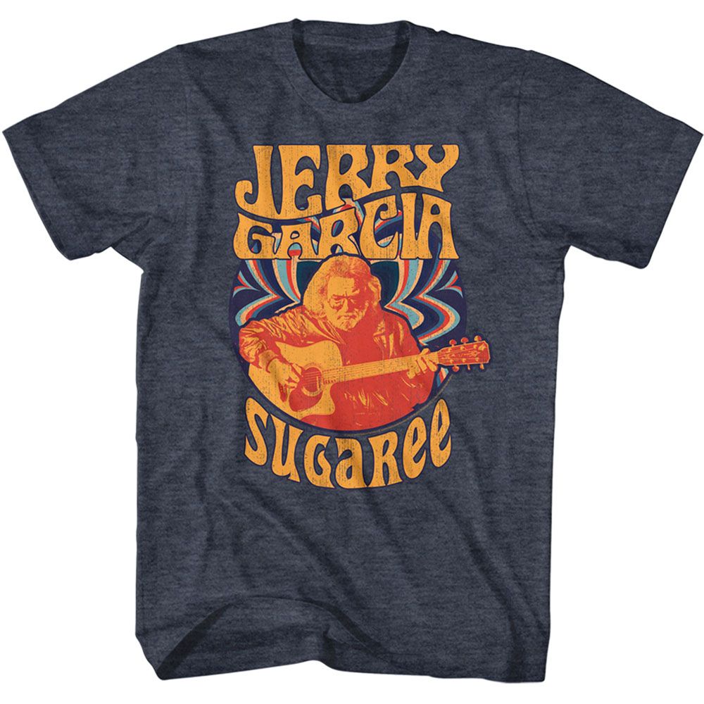 Jerry Garcia - Psychedelic Circle - Short Sleeve - Adult - T-Shirt