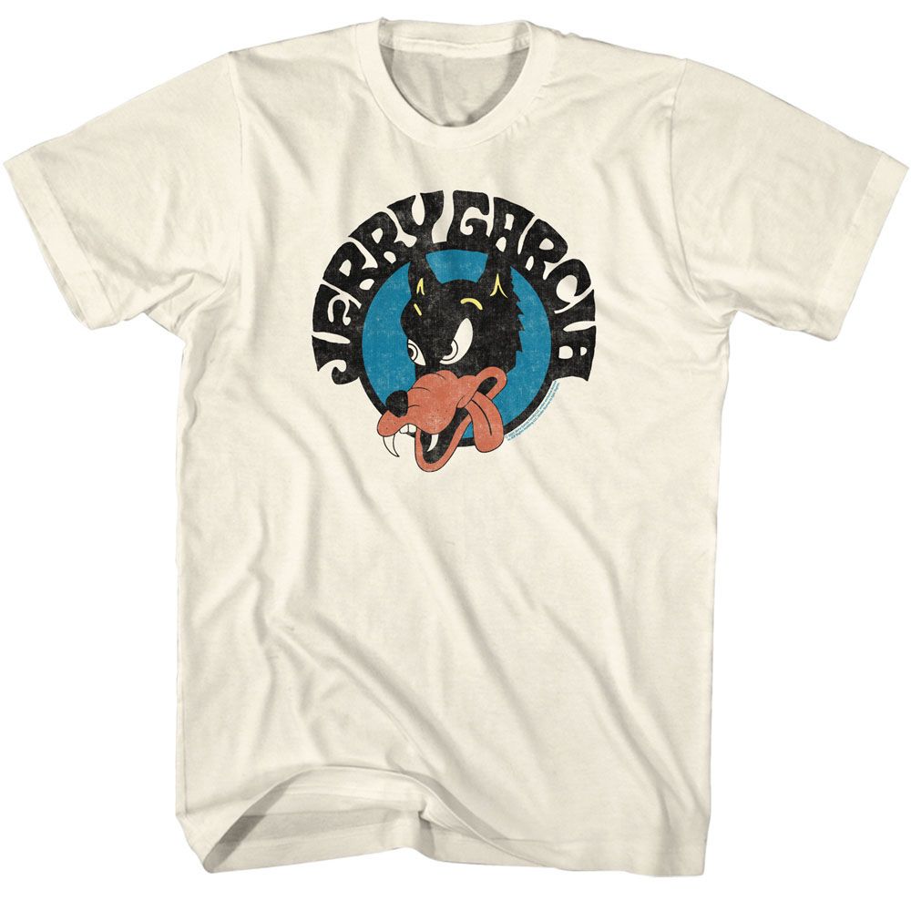 Jerry Garcia - Wolf - Short Sleeve - Adult - T-Shirt