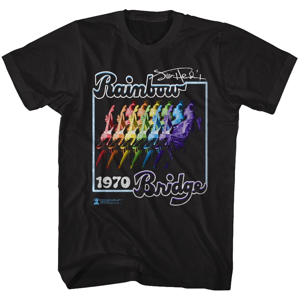 Jimi Hendrix - Rainbow Bridge - Short Sleeve - Adult - T-Shirt