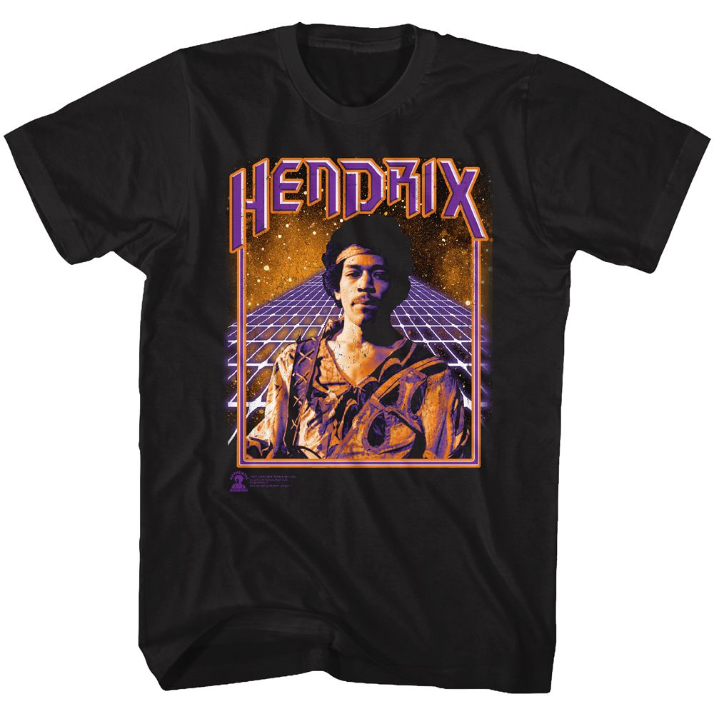 Jimi Hendrix - Spaceman Jimi - Short Sleeve - Adult - T-Shirt