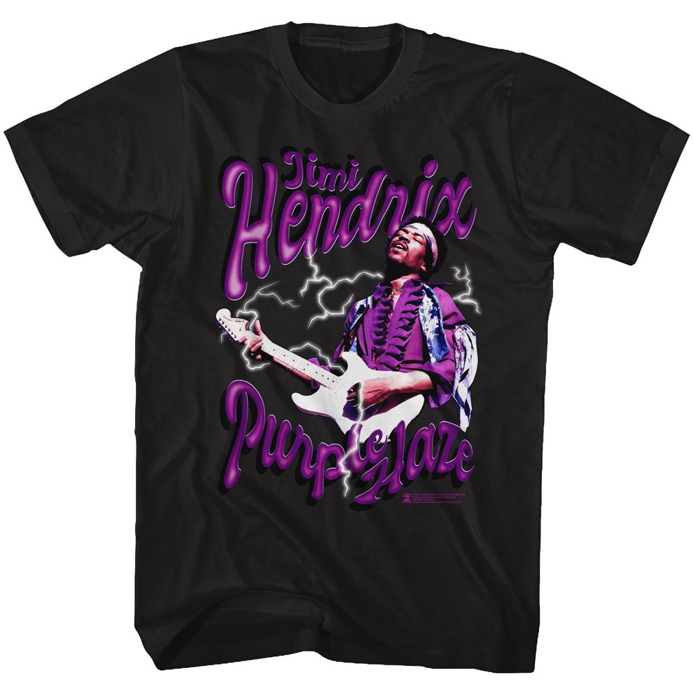 Jimi Hendrix - Hazy - Short Sleeve - Adult - T-Shirt