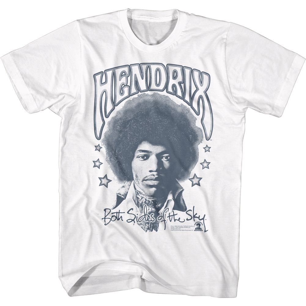 Jimi Hendrix - Sides Of The Sky - Short Sleeve - Adult - T-Shirt