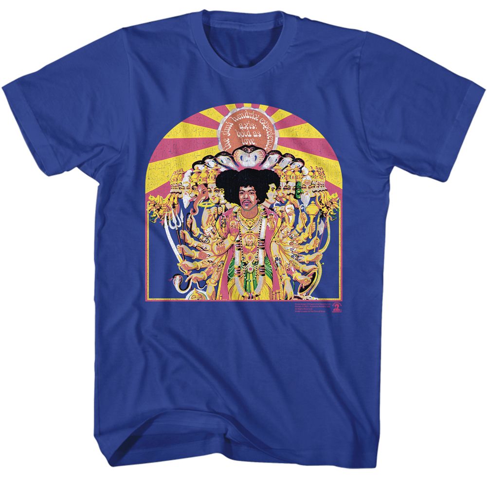 Jimi Hendrix - Axis Cover - Short Sleeve - Adult - T-Shirt