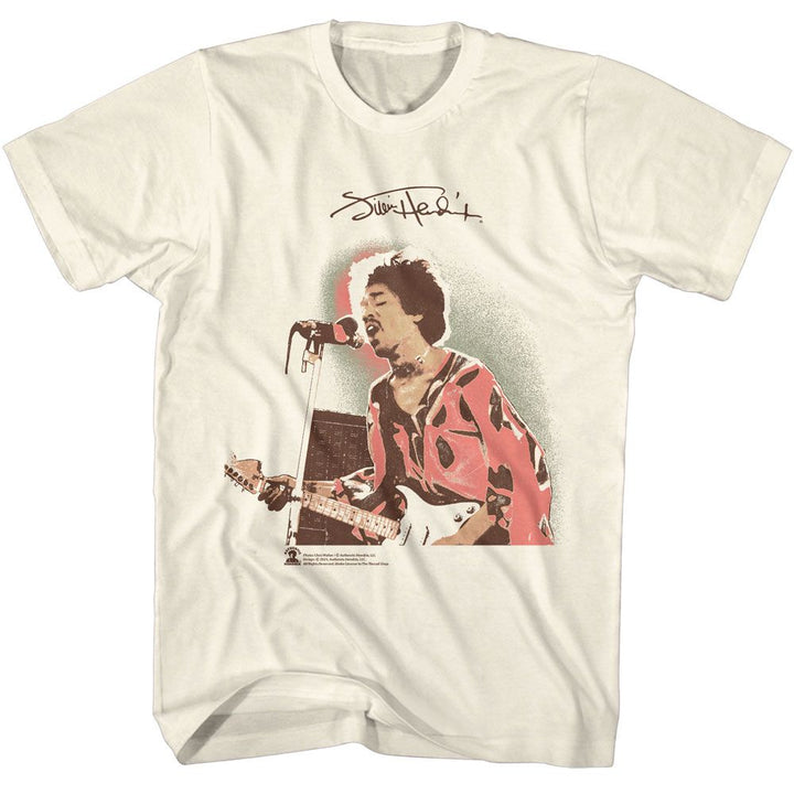 Jimi Hendrix - Spot Light - Officially Licensed - Adult Short Sleeve T-Shirt