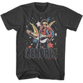 Jimi Hendrix - Star Bursts - Licensed Adult Short Sleeve T-Shirt