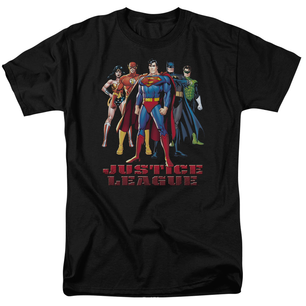 DC Comics - Justice League - In League - Adult T-Shirt