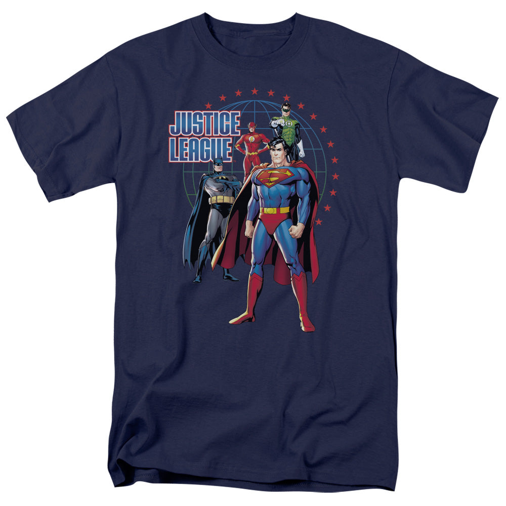 DC Comics - Justice League - Protectors - Adult T-Shirt