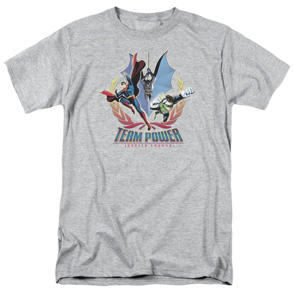DC Comics - Justice League - Team Power - Adult T-Shirt
