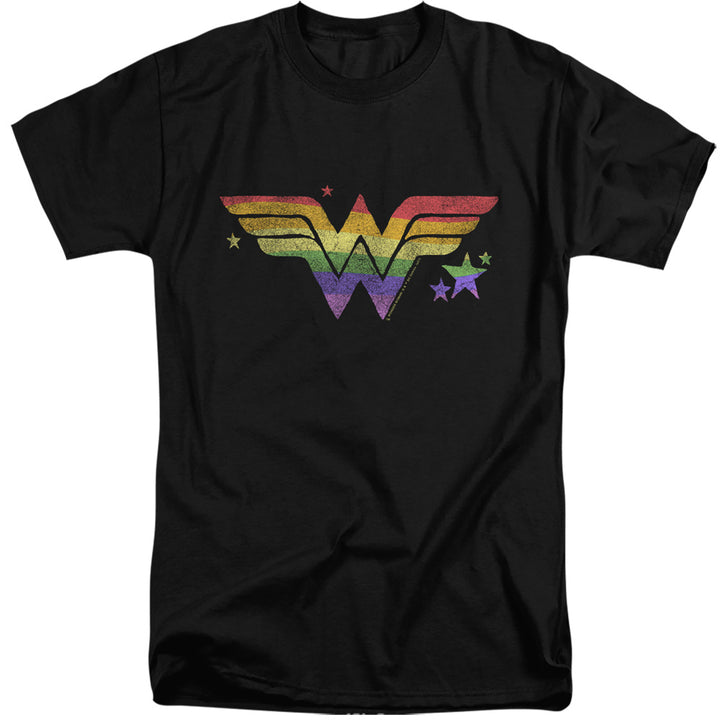 DC Comics - Wonder Woman - Rainbow - Adult T-Shirt