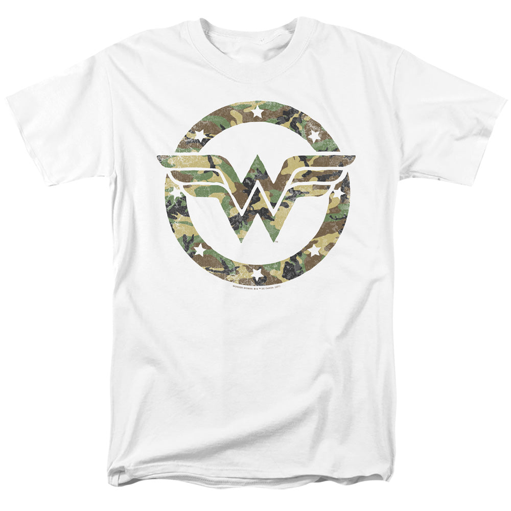 DC Comics - Wonder Woman - Camo Logo - Adult T-Shirt