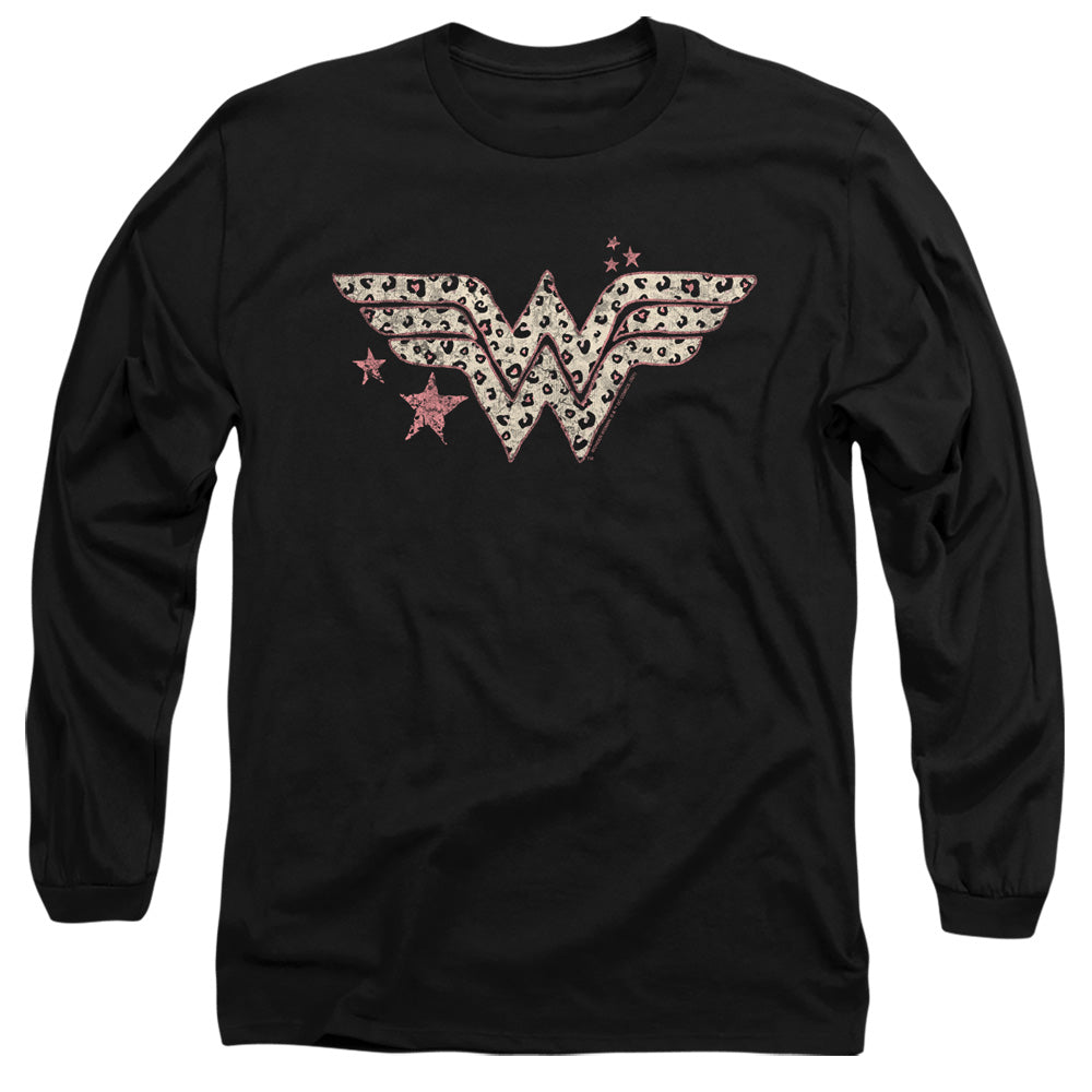 DC Comics - Wonder Woman - Leopard - Adult Long Sleeve T-Shirt