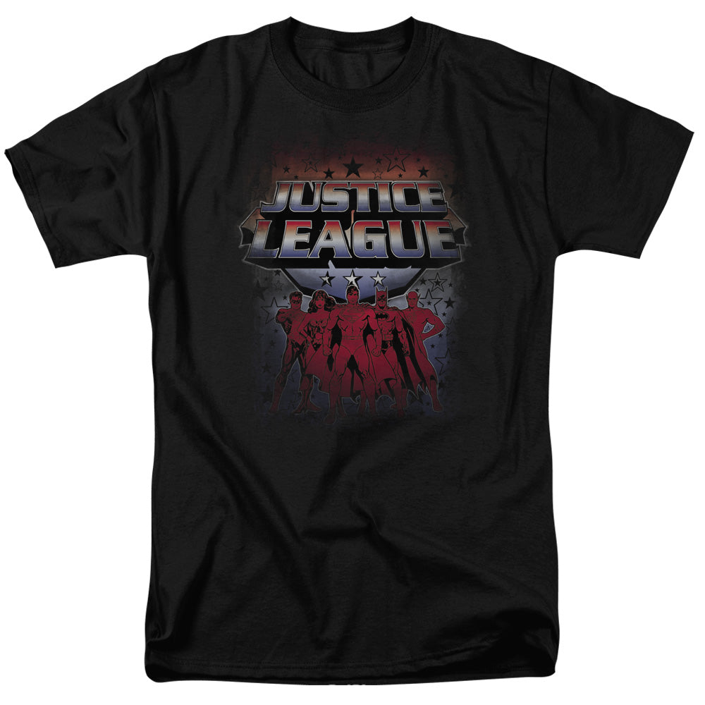 DC Comics - Justice League - Star League - Adult T-Shirt