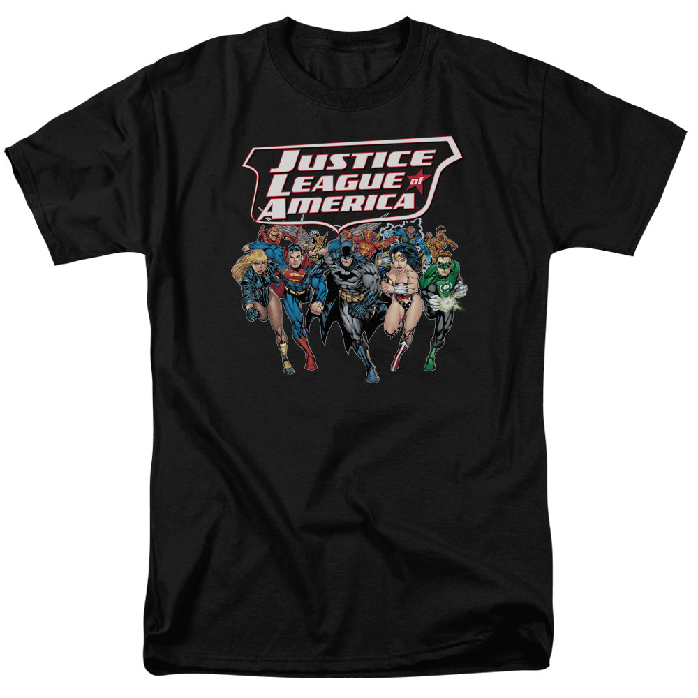 DC Comics - Justice League - Charging Justice - Adult T-Shirt