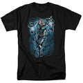 DC Comics - Justice League - Black Lightning Bolts - Adult T-Shirt