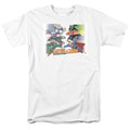 DC Comics - Justice League - Evildoers Beware - Adult T-Shirt