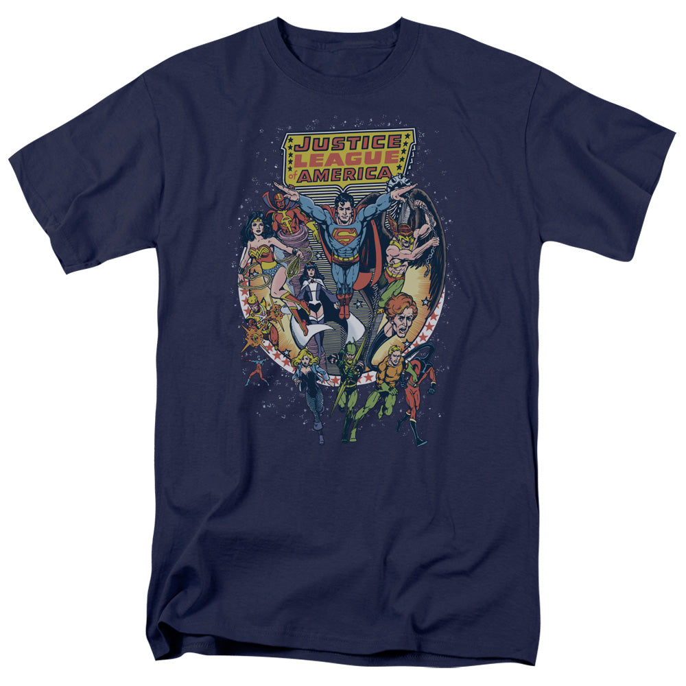 DC Comics - Justice League - Star Group - Adult T-Shirt