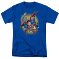 DC Comics - Justice League - Superman Collage - Adult T-Shirt